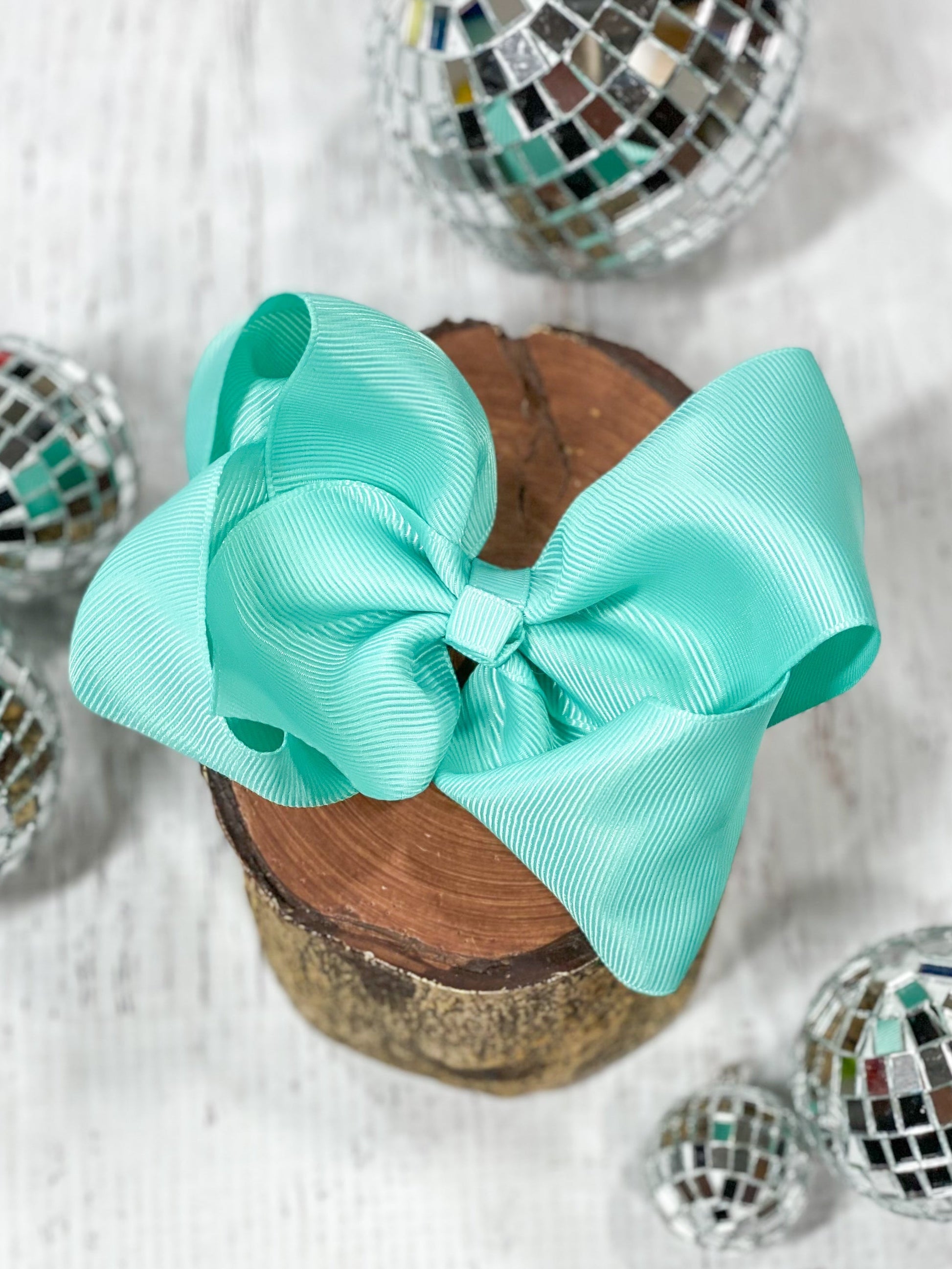 aqua classic hair bow