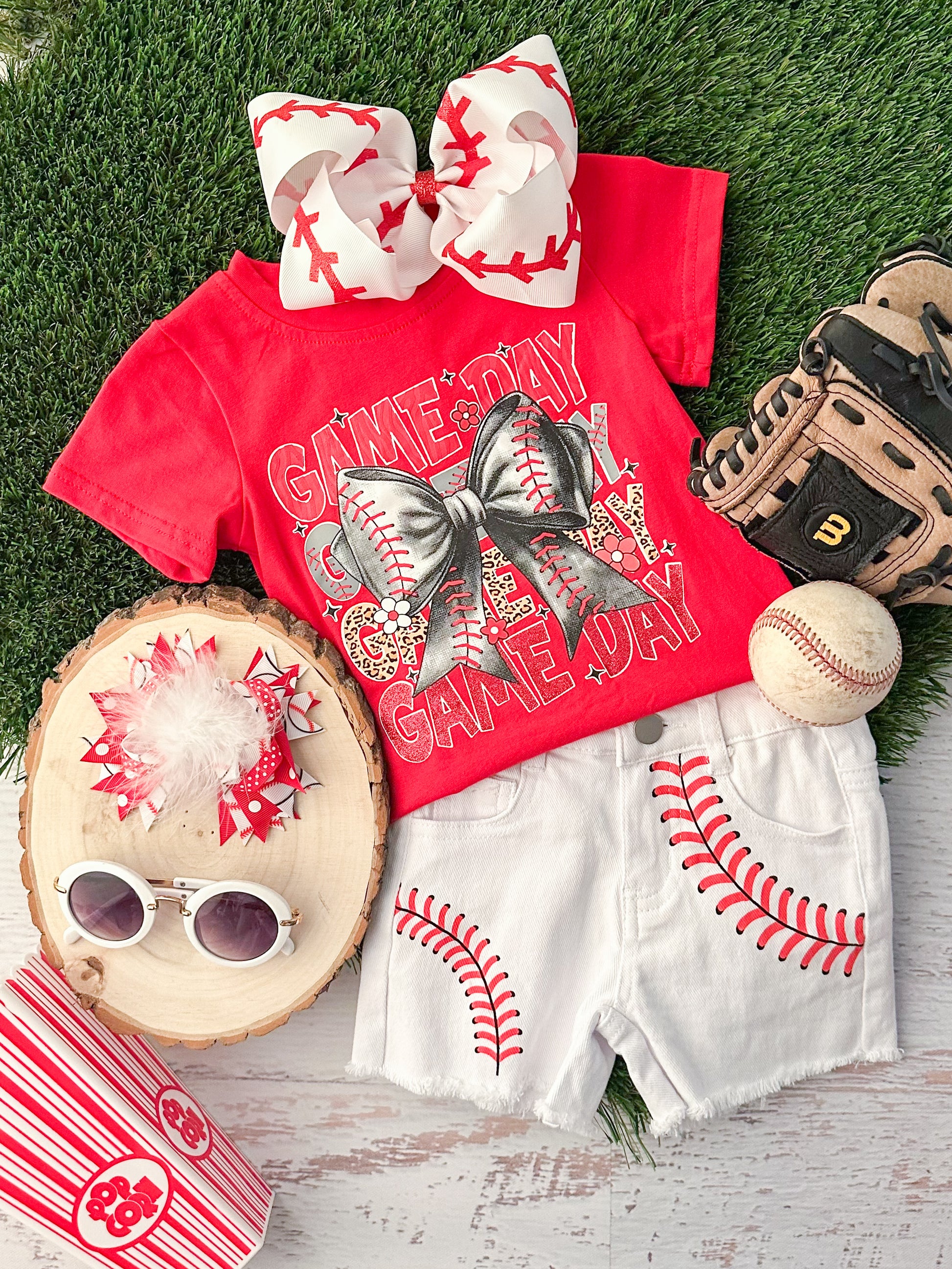 Game Day Baseball Shorts Set