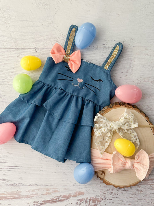 Sleepy & Dreamy Bunny Infant Romper