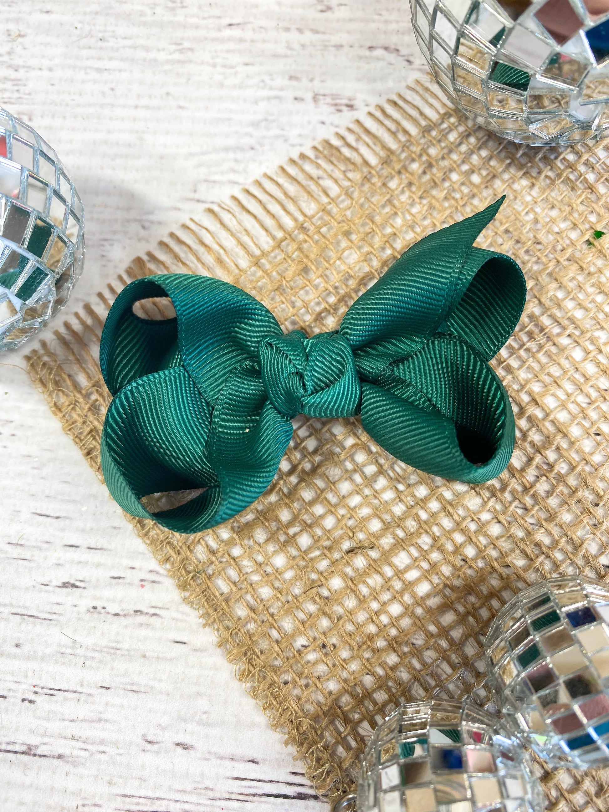 Hunter Green Original Grosgrain Hair Bow