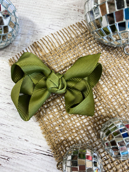 Olive Original Grosgrain Hair Bow