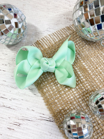 Mint Original Grosgrain Hair Bow