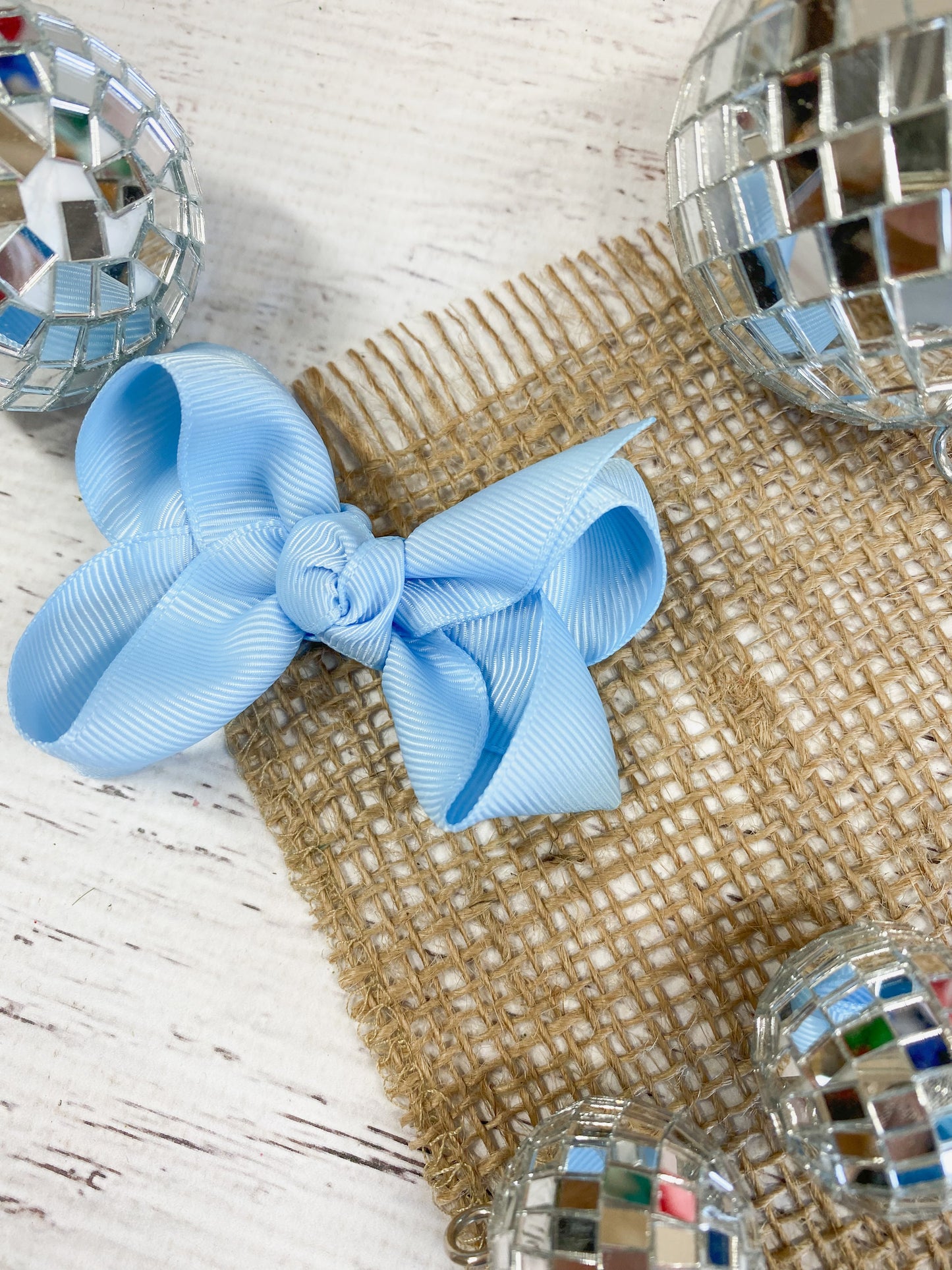 Sky Blue Original Grosgrain Hair Bow