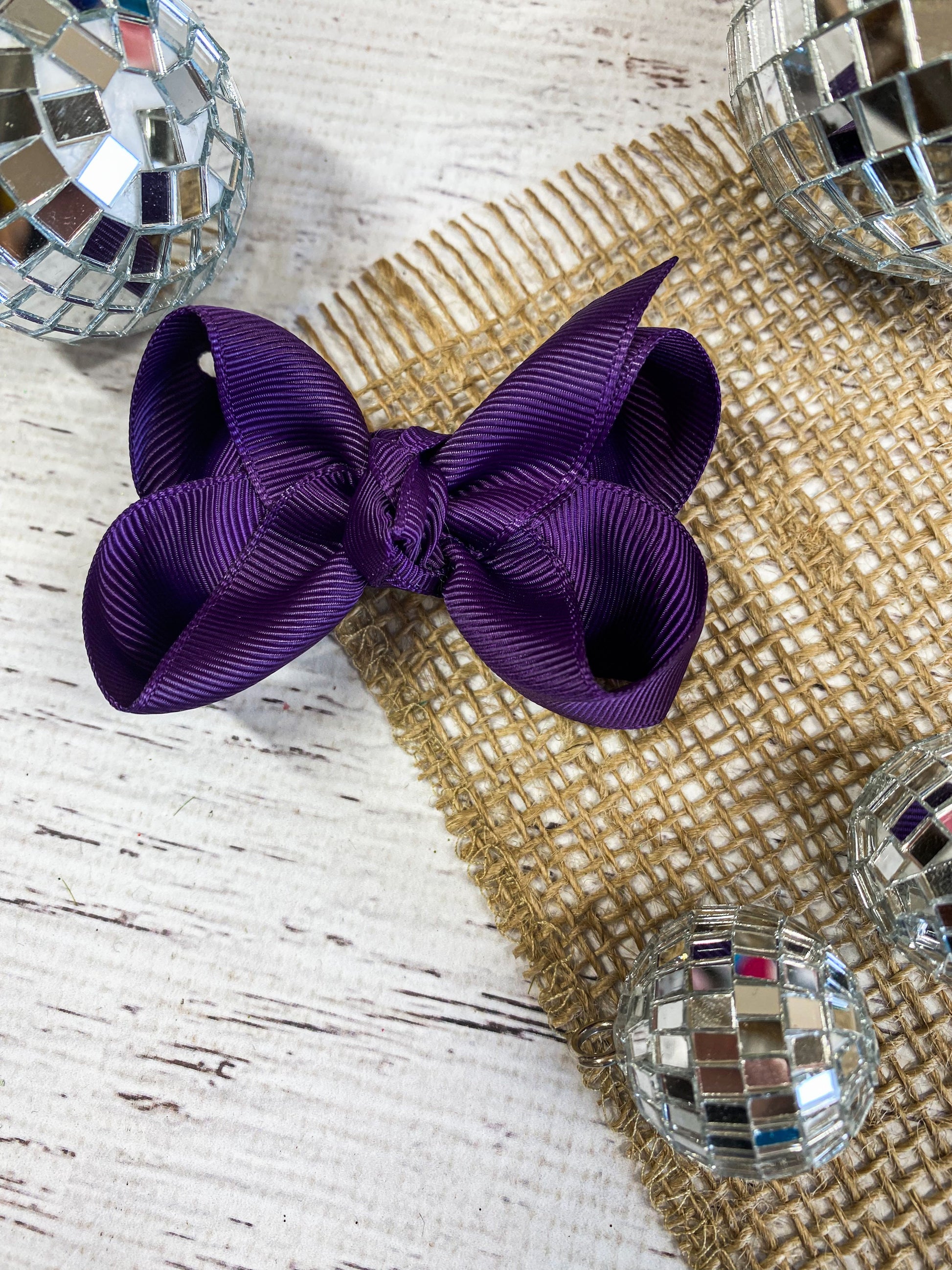 Eggplant Original Grosgrain Hair Bow