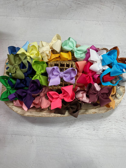 Assortment of Essential Grosgrain Hair Bow Headbands