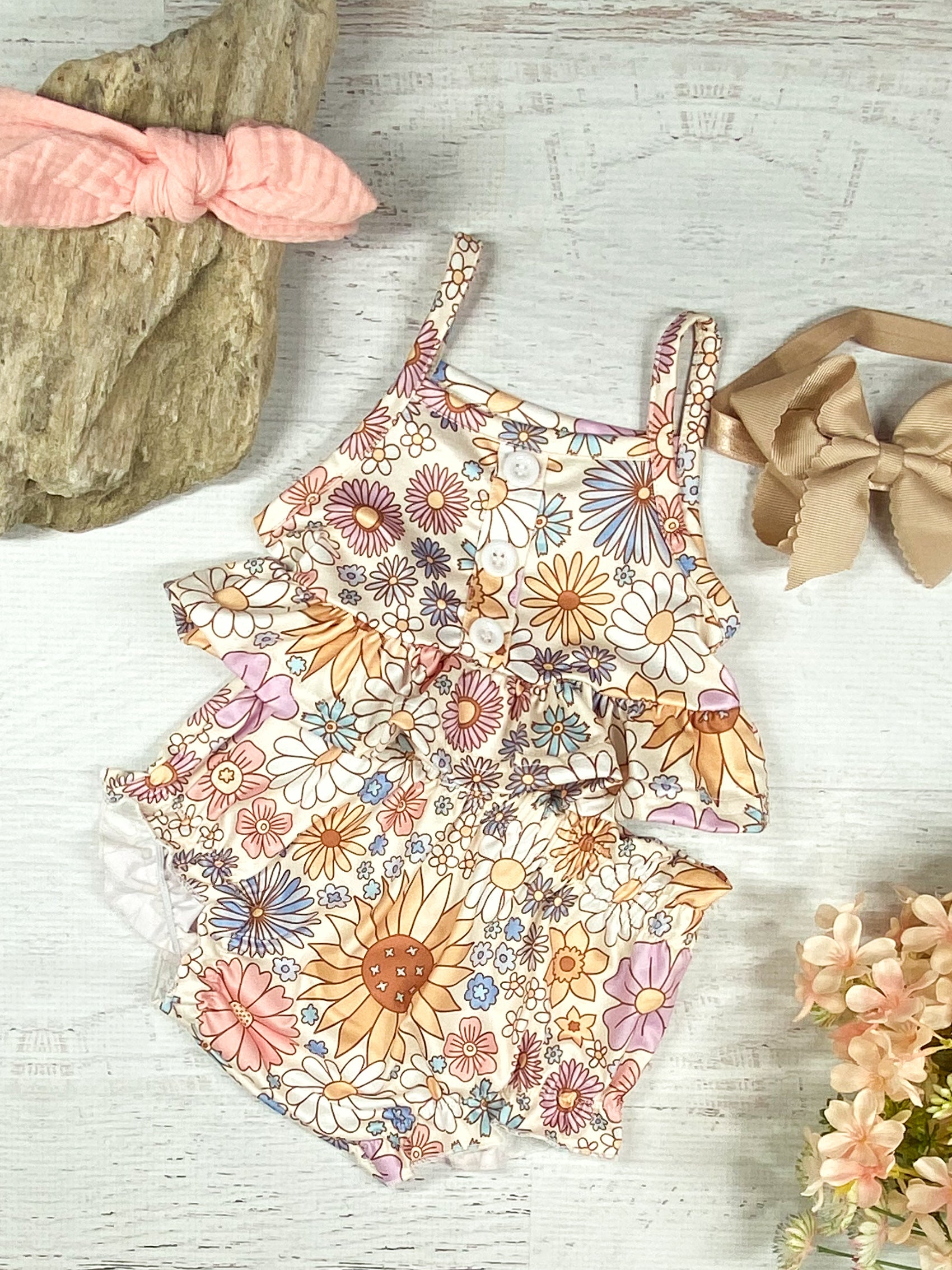 Groovy Floral Infant Set