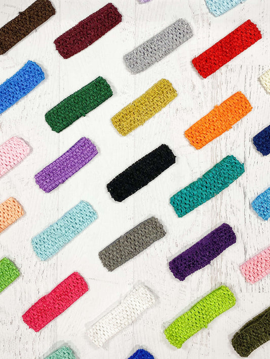 1.5" Crochet Headband Variety