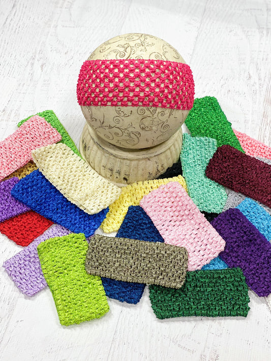 2.75" crochet headbands
