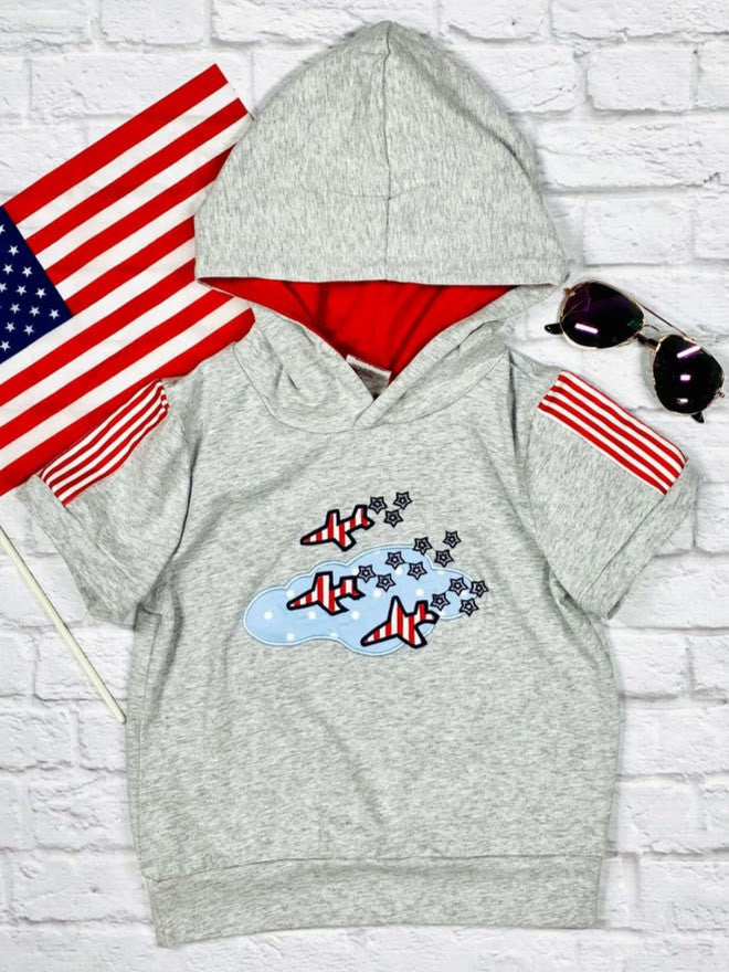 Fighter Jet Boys Hoodie Shirt