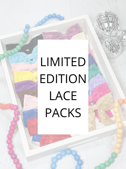 Limited Edition: Lace Bow Variety Packs