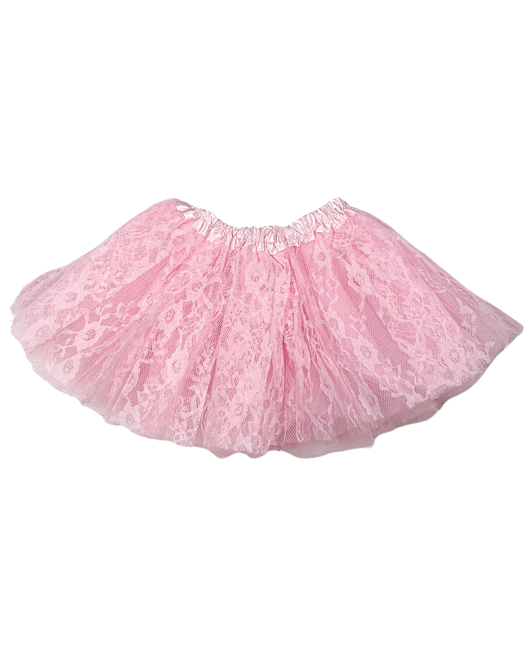 Baby lace tutu in light pink