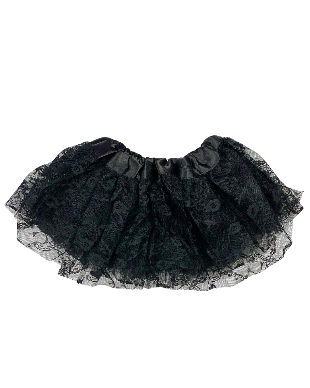 Baby lace tutu in black