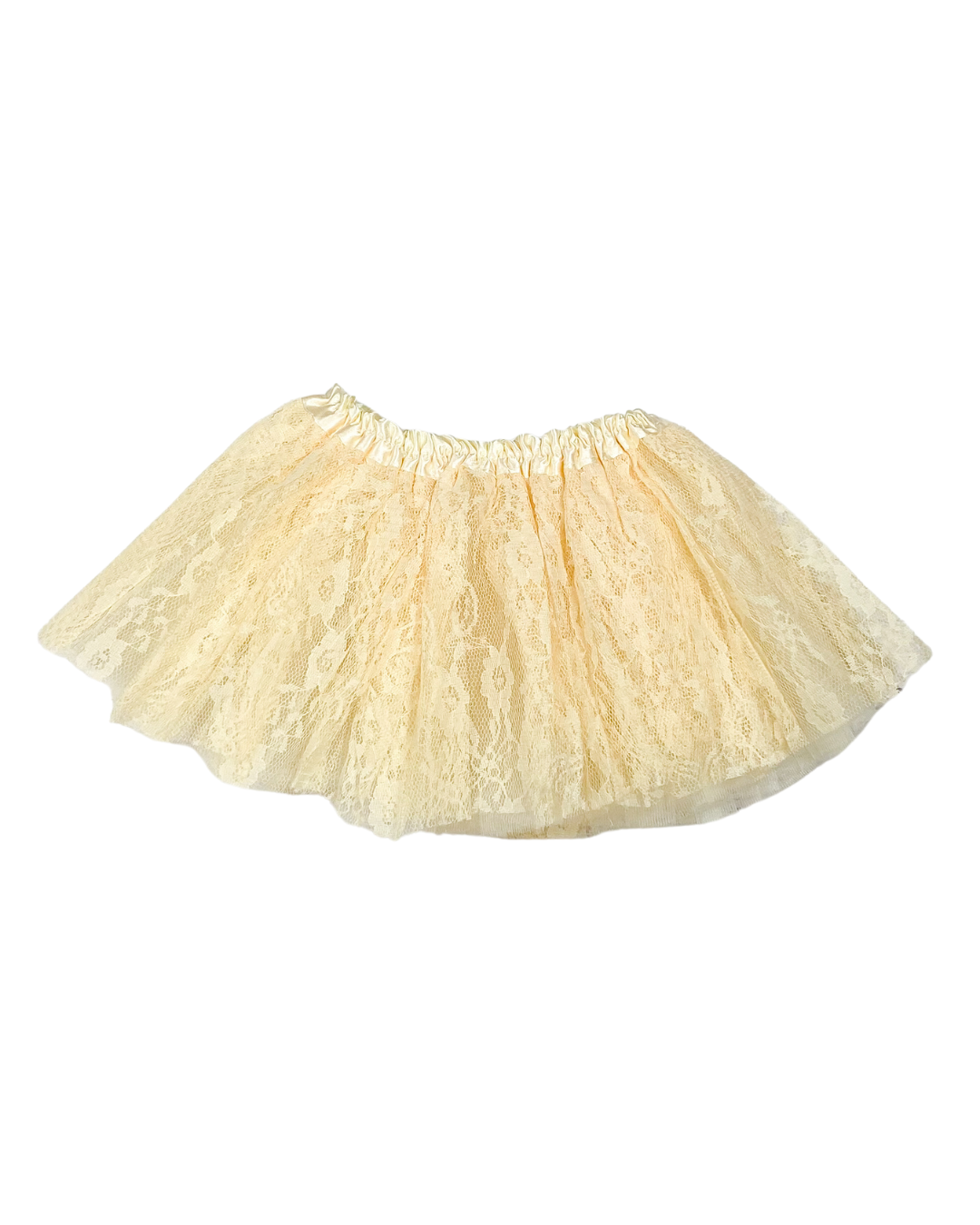 Baby lace tutu in ivory