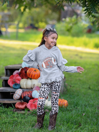 Wild About Football Leggings Set