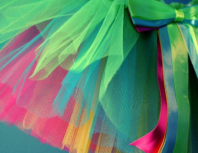 Rainbow Tutu for girls age 3m-4y