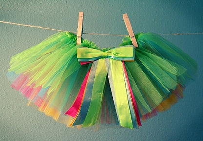 Rainbow Tutu for girls age 3m-4y